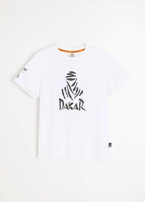 DIVERSE EXTREME TEAM - DAKAR RALLY MAJICA (T-SHIRT) DKR LOGO 256 BOJA BELA XXXL