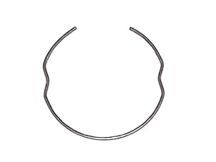 TOURMAX OSIGURAČ ZAPTIVKAA PREDNJEG VEŠANJA (1 KOM. 1,6 X 48 MM) HONDA FES 125/150 '98-'07, SH 125/150 S/R '05-'08, CMX 250C '96-'03, YAMAHA YZF-R 125 '08-13 (MADE IN JAPAN)