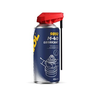 MANNOL M-40 LUBRICANT - SREDSTVO VIŠENAMENSKI 400ML (SMARUJE, ČISTI, OCHRONA PRE RDZA) (9892)