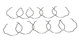 TOURMAX OSIGURAČ ZAPTIVKAA PREDNJEG VEŠANJA (1 KOM. 1,6 X 58 MM) HONDA CR 125/250R '94-'96, KAWASAKI KX 250 '94-'95, KLX 300 '97-'03, KLX/KX 500 '92-'96, ZR/ZX 1100/1200 '92-'06, VN 1600 '03-'06, SUZUKI AN 250/400 '98-'09, DR 600 ' (MADE I