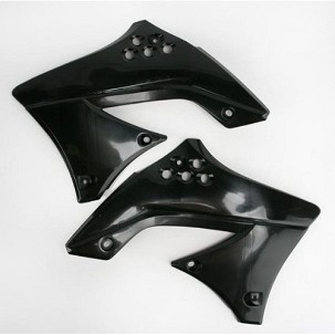 UFO ŠTITNICI HLADNJAKA KAWASAKI KXF 450 '09-'11, BOJA CRNA - RASPRODAJA