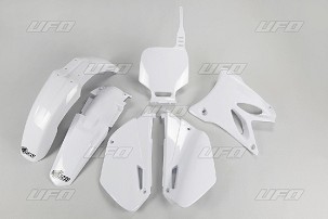 UFO KOMPLET PLASTIKE YAMAHA YZ 85 '02-'14 BOJA BELA (YA306E046)
