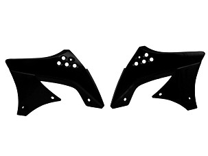 RACETECH (RTECH) ŠTITNICI HLADNJAKA KAWASAKI KXF 450 '09-'11 BOJA CRNA (CVKXFNR0049) (KA03799001)