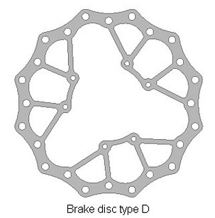 DELTA BRAKING DISK KOČIONI PREDNJI HONDA CRF 250 '15-21, CRF 450 '15-21, WAVE ULTRA LIGHT (260X101,2X4MM) (6X6,5MM) (NG1486)