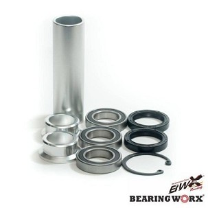 BEARING WORX LEŽAJEVI TOČKA ZADNJEG SA SEMERINZIMA I ČAURAMI SUZUKI RMZ 250 07-17, RMZ 450 05-19 (25-1250) (ČAURE MALO 25X40X22MM, ČAURA VELIKA 25X32X106,75MM)