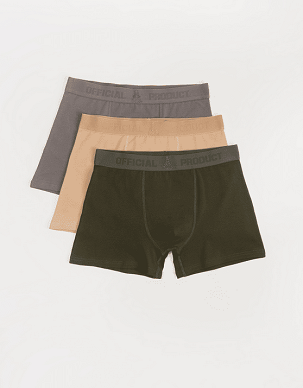 DIVERSE PROMOCIJA BOKSERKI DKR OFFICIAL 3PACK 2 KHAKI VELIČINA M