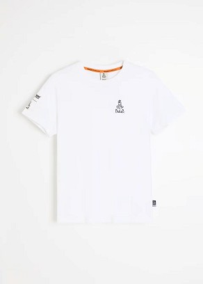 DIVERSE EXTREME TEAM - DAKAR RALLY MAJICA (T-SHIRT) DKR LOGO SM 256 BOJA BELA M