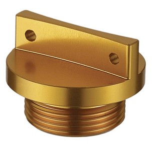 ACCEL ČEP SIPANJA ULJA YAMAHA YZ/YZF/WRF/YFZ '99-'16, HONDA CR 125/250 '87-'04, BOJA ZLATNA (NAVOJ M20X2,5)