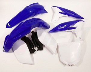 UFO KOMPLET PLASTIKE YAMAHA YZF 250 '11-'13 BOJA OEM '11-'12 (PLAVA/BELA) (YA310E999)