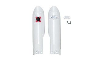 UFO 2025/11 ŠTITNICI TELESKOPA ( AMORTIZERA ) PREDNJIH KTM SX 85 '18-'26 BOJA BELA - ZAMENJUJE GG07119041