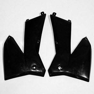 UFO ŠTITNICI HLADNJAKA KTM SX '05-'06, EXC '05-'07 BOJA CRNA