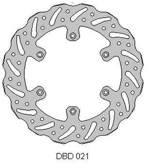 DELTA BRAKING DISK KOČIONI PREDNJI SUZUKI RM 125 '88-10, RM 250 '88-10, DRZ 250 '01-07, YAMAHA YZ 125 '01-16, YZ/YZF/WR 250 '01-16, WRF/YZF 426/450 '02-16, WAVE (250X118X3MM) (6X6,5MM) (NG675,NG276)