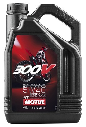 MOTUL ULJE MOTOR 300V 4T FL OFF ROAD 5U40 4L (SINTETIČKO)
