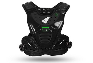 UFO ŠTITNIK GRUDNOG KOŠA (ZBROJA) CHEST PROTECTOR REACTOR DEČJA / JUNIOR / KID BOJA CRNA (CE LEVEL 2) - ZAMENJUJE PT02275K - KOLEKCJA 2025