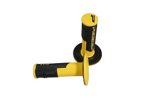 PROGRIP 2026/04 RUČKE PG801 OFF ROAD (22+25MM, DUŽ.115MM) BOJA ŽUTA/CRNA (DVOKOMPONENTNE) (801-202)