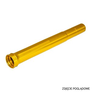 MS KLIZAČ VILJUŠKE AMORTIZERA / CEV NOSAČA TELESKOPA (KIELICH) ALUMINIJUMSKA (ALUMINIUM) DUCATI STREETFIGHTER V4 S (2020-) DUŽINA 521 MM BOJA ZLATNA (1105592077) (PO NARUDŽBINI - POGLEDAJ OPIS TOWARU)