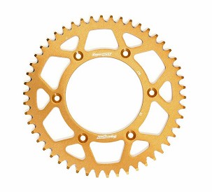 SUPERSPROX LANČANIK ZADNJA ALUMINIJUMSKA 7075-T6 (ERGAL) 289 51 HONDA CR/CRF '83-'16 (JTR210.51) BOJA ZLATNA