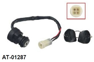 BRONCO BRAVA KONTAKT YAMAHA YFM 80 BADGER, YFA1 BREEZE '86-'94, YFM 100 CHAMP '87-'91, YFM 225 MOTO4 '86-'88, YFM 250/350 GRIZZLY/WARRIOR '89-'94, (OEM: 2FJ-82510-02-00, 2FJ-82510-09-00)