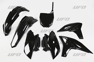 UFO KOMPLET PLASTIKE YAMAHA YZF 250 '11-'13 BOJA CRNA (YA316E001)