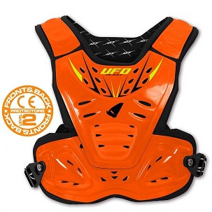 UFO ŠTITNIK GRUDNOG KOŠA REACTOR 2 EVOLUTION JUNIOR BEZ RAMION BOJA NARANDŽASTA FLUO (CE LEVEL 2) - ZAMENJENA SA BP03050FFLU