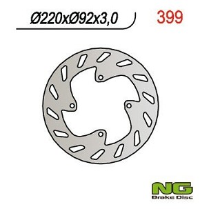 NG DISK KOČIONI PREDNJI YAMAHA TTR 125 00-03, TTR R LWE/LEM '18-'21, DT 50LC 98- (220x92x3)