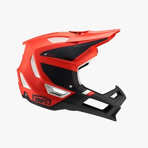 100 PERCENT MTB KACIGA BICIKLISTIČKI TRAJECTA RED FLUO/BLACK BOJA CRVENA FLUO/CRNA VELIČINA L (58-61 CM)