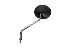 BIKETEC PARTS RETROVIZOR LEVO UNIVERZALNE BEZ HOMOLOGACIJE (M8/1,25) NAVOJ DESNI, BOJA CRNA