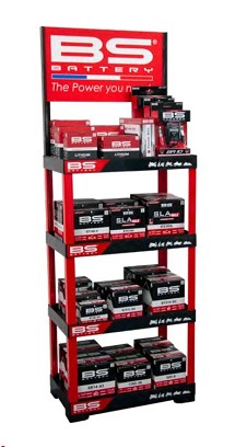 BS STALAK NA AKUMULATORY PLASTIČNI 170X50X61 CM