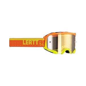 LEATT NAOČARE VELOCITY 4.5 IRIZ GOGGLE CITRUS BRONZ UC 68% - BOJA NARANDŽASTA/ŽUTA FLUO VIZIR OGLEDALNA BRAON