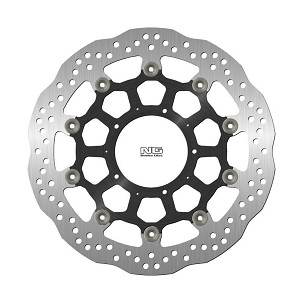 NG DISK KOČIONI PREDNJI HONDA VFR 1200 '10-'17 (320X94X5MM) (5X6,25MM) WAVE PLUTAJUĆI (SREDINA ALUMINIJUMSKA)