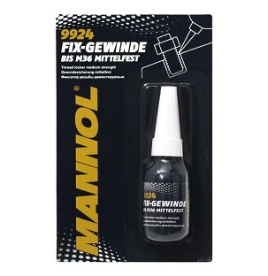 MANNOL FIX GEWINDE MITTELFEST 10ML KLEJ ZA NAVOJA , PLAVA, 'SREDNJI' (9924) (144)
