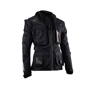 LEATT JAKNA MOTO 5.5 ENDURO JACKET BLACK BOJA CRNA VELIČINA M