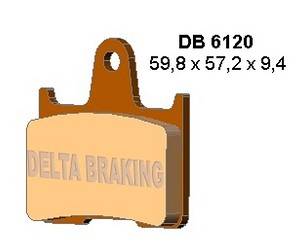DELTA BRAKING KOČIONE PLOČICE YAMAHA SNOWMOBILE