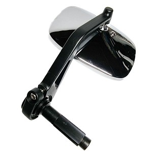 FAR RETROVIZOR NA KONIEC VOLANA DESNO/LEVO BOJA SREBRNA