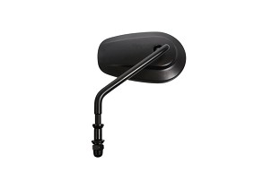 BIKETEC PARTS RETROVIZOR UNIVERZALNE CRNA MAT HARLEY DAVIDSON LEVO