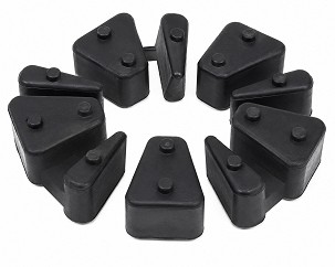 BIKETEC KOMPLET GUMICA ZADNJE GLAVČINE HONDA CBR 600F, CBR 900RR, CB 500/600/750/900 , (41241-MA6-000)