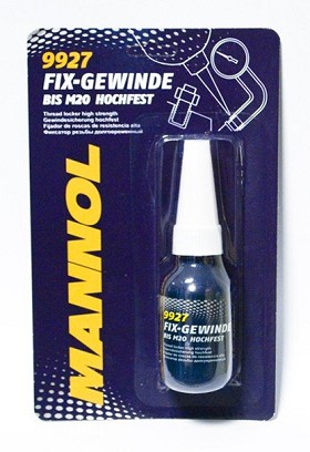 MANNOL FIX-GEWINDE HOCHFEST - KLEJ ZA NAVOJA, CRVENA 'MOCNY' 10ML (9927) (144)