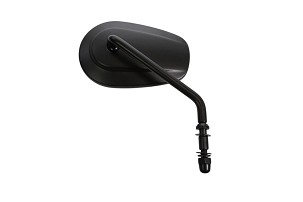 BIKETEC PARTS RETROVIZOR UNIVERZALNE CRNA MAT HARLEY DAVIDSON DESNO