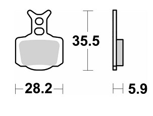 SBS PLOČICE KOČIONE OFF-ROAD RACING SINTER BOJA ZLATNA PREDNJI/ZADNJI KTM 50 SX '24-, SX-E3/5 E-BIKE '23-, HUSQVARNA TC 50 '24-, EE 3/5 E-BIKE ;23-, GASGAS MC-E 3/5 E-BIKE '24-