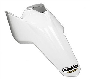 UFO BLATOBRAN ZADNJI KTM SX/SXF '07-'10 SA ZADNJIM BOČNIM PLASTIKAMA BOJA BELA KTM