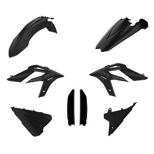 POLISPORT KOMPLET PLASTIKE (FULL KIT) BETA X-TRAINER '15-'19W SETU ŠTITNICI AMORTIZERA (8398700003) BOJA CRNA