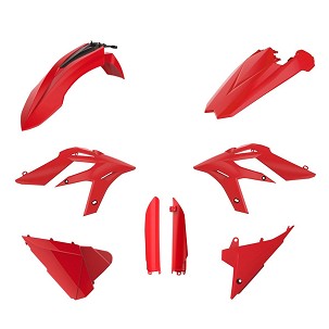 POLISPORT KOMPLET PLASTIKE (FULL KIT) BETA X-TRAINER '15-'19W SETU ŠTITNICI AMORTIZERA (8398700001) BOJA CRVENA