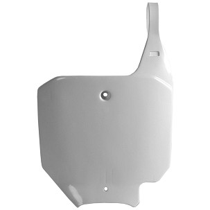 POLISPORT broj polje (plastron) HONDA CR 80R '96-'02 CR 85R '03-'06 boja bela