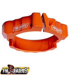 FM-PARTS WZMOCNIENIE WYLOTU IZDUVNOG (FLANSZA) KTM/HUSQVARNA '17-'24 BOJA NARANDŽASTA