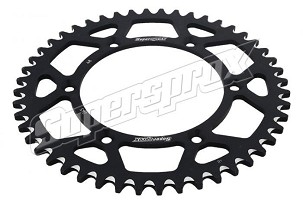 SUPERSPROX PROMOCIJA LANČANIK ZADNJA ALUMINIJUMSKA 7075-T6 (ERGAL) 808 48 SUZUKI RM/RMZ (JTR808.48) BOJA CRNA