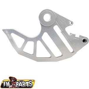 FM-PARTS ŠTITNIK ALUMINIJUMSKA DISKA KOČIONE ZADNJE KTM / HUSQVARNA / GAS GAS '03-'23 BOJA SREBRNA