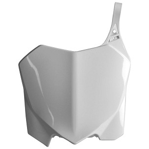 POLISPORT broj polje (plastron) HONDA CRF 250R '10-'13; CRF 450R '09-'12 boja bela