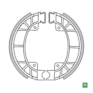 NEWFREN PAKNE KOČIONE PIAGGIO SCATTO 50; ZUM 50