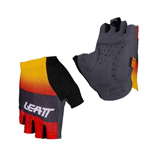 LEATT RUKAVICE BICIKLISTIČKE MTB 5.0 ENDURANCE RED BOJA CRVENA/NARANDŽASTA/SIVA/CRNA VELIČINA L
