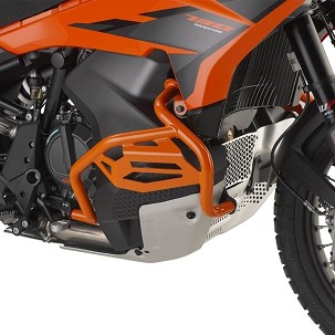 KAPPA GMOLE ŠTITNICI MOTORA KTM 790 ADVENTURE '23-'25, 890 ADVENTURE '23-'25 BOJA NARANDŽASTA
